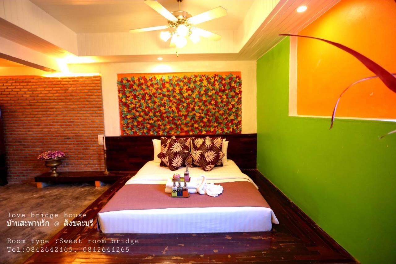 Love Bridge House บ้านสะพานรัก Sangkhla Buri Exterior foto