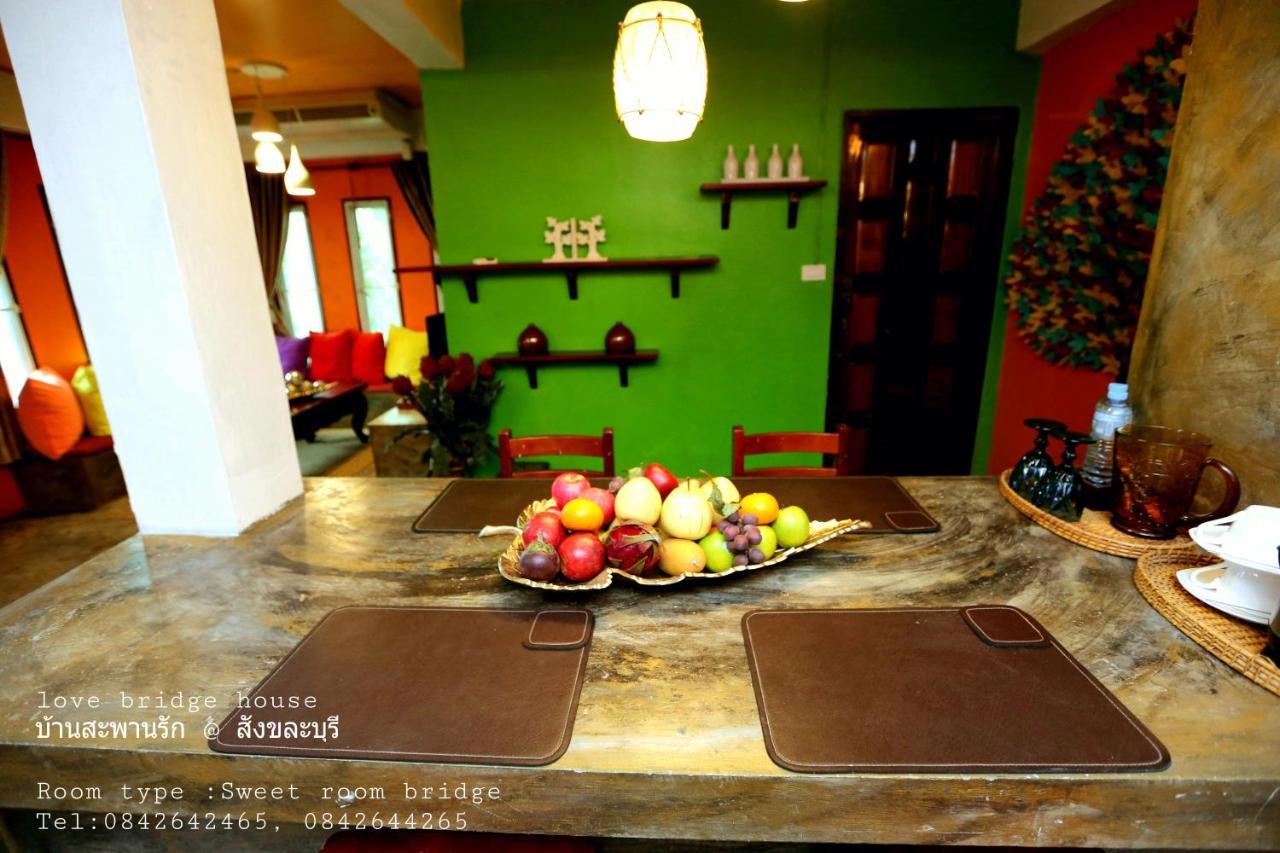 Love Bridge House บ้านสะพานรัก Sangkhla Buri Exterior foto